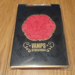 【新品未使用】VAMPS　ストッキング　赤　フリーサイズ　バタフライ柄