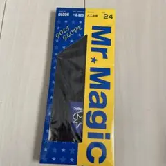 Mr. Magic ゴルフグローブ 24サイズ 黒