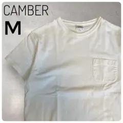 【キャンバー】CAMBER スペシャルエディション 無地 白Tシャツ Mサイズ