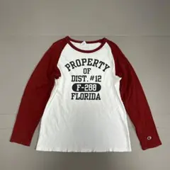 champion ラグラン長袖Tシャツ L チャンピオン