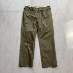美品　ナチュラルビューティーベーシック　ストレッチ アンクル パンツ　Ｌ