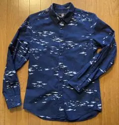 G-Star ジースター 爆撃編隊柄シャツ Sサイズ