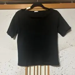 GU ブラック 半袖 Tシャツ