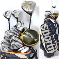 メンズ右利き初心者用 ホンマ HONMA ゴルフクラブセット K-714