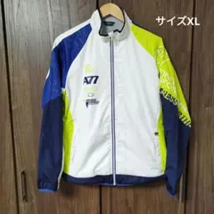人気モデル★ASICSアシックス A77 ウインドブレーカー　裏地あり　XL