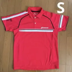 Babolat バボラ　メンズ　ポロシャツ S 赤　半袖