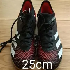 【最終値下げ】新品未使用 adidas サッカーシューズ 25cm
