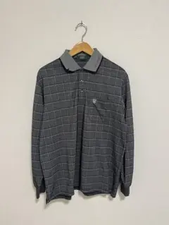 PARIS SPORT チェック柄シャツ グレー