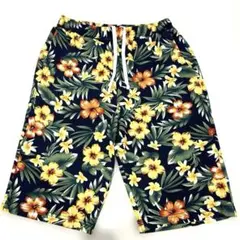 Healthknit フローラルショートパンツ Mサイズ