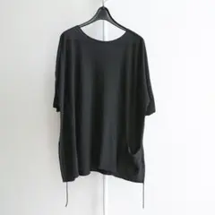 【ヒムカシ】カットソー(黒)