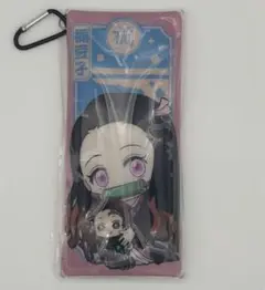 ぎゅぎゅっとカラビナ付きPVC マルチ ペンケース 鬼滅の刃 竈門 禰豆子