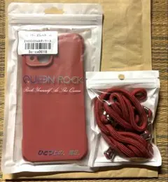 iPhone15 ケース　赤　未使用品