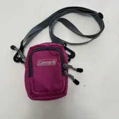 Coleman ピンク ショルダーバッグ