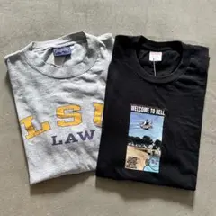 supeme×Toymachine・VTGカレッジTアメリカ製　2枚セット