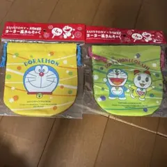 未開封サントリー×ドラえもん ヨーヨー風巾着