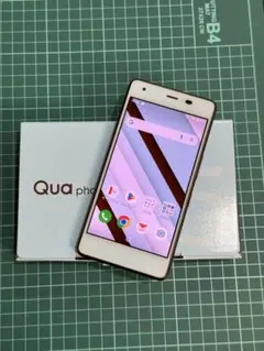 KYV44 au Qua phone QZ 美品　チョコミント　箱付き