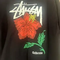 Stussy ハイビスカス Tシャツ Lサイズ