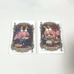 ワダアルコ展 トランプ風クリアカード 「BLACK」 玉藻の前 タマモキャット