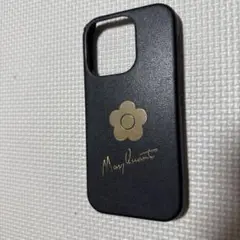 MARY QUANT iPhone16Pro用ケース ブラック 限定版