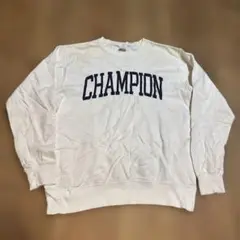 CHAMPION トレーナー ホワイト　SIZE L