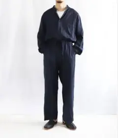 極美品　confect UpcycleLino オールインワン ジャンプスーツ CONFECT UPCYCLELINO ツイルオールインワン ジャンプスーツ 3