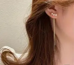 パールスティックピアス(両耳用)