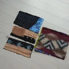 古布　小さな刺し子