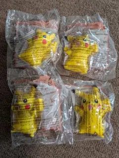 ポケモン ピカチュウ 4個セット