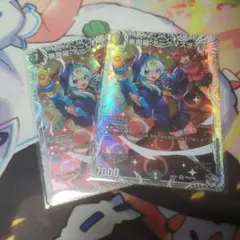 デュエルマスター　悪魔龍ダークマスターズ　キャラプレミアム　2枚セット
