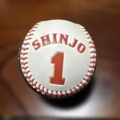 SHINJO選手 記念ボール 背番号1