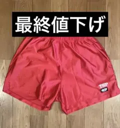 卓球TSP 赤 ショートパンツ レディース