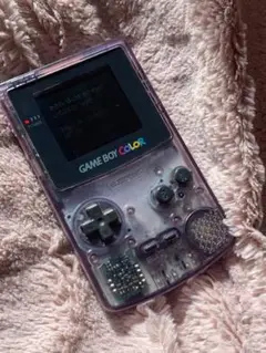 Nintendo ゲームボーイカラー クリアパープル