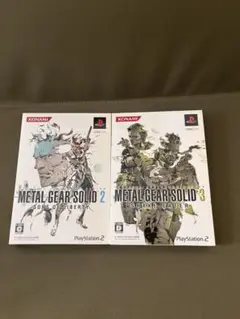 PS2 METAL GEAR SOLID 2&3 セット