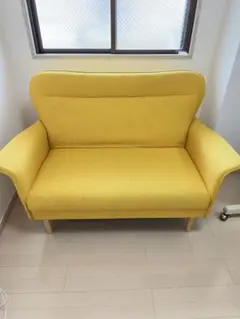 フランフラン　イエロー 布製ソファ