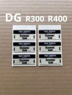 ダイナミックゴールド　R300 R400 シールDynamicGold ラベル