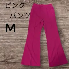 ♡- ̗̀ ヵヮィィ ̖́-♡ピンク ワイドパンツ Mサイズ✨