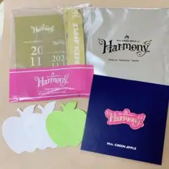 【Mrs.GREEN APLLE】Harmony 特典・ピンズ・紙吹雪の3点