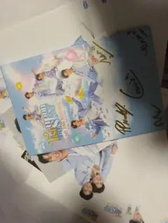 Fish Upon The Sky ポストカード PondPhuwin GMMTV FISH UPON THE SKY SIGNED AUTOGRAPHED POSTCARD SET