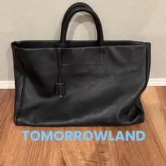 トゥモローランド レザーブリーフケース ビジネスバック 美品