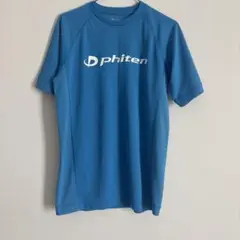 phiten Mサイズ 青 Tシャツ
