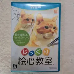 じっくり絵心教室 Wii U ソフト パッケージ