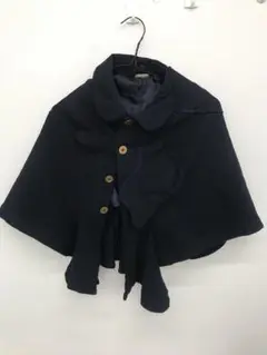 コムデギャルソン commedesgarcons ケープ ネイビーXS