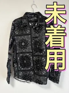 【未着用品】リアルコンテンツ　REALCONTENTSペイズリー柄　HIPHOP