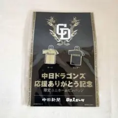 中日ドラゴンズ 限定ユニホームピンバッジセット