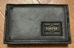 PORTER 名刺入れ カードケース　黒