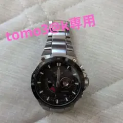 ジャンク品　EDIFICE クロノグラフ ブラック