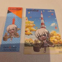 夜長アンジー ダンガンロンパ V3 東京タワー ポストカード しおり