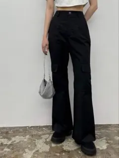 EPIMI E'PIMMY ブラック カーゴパンツ