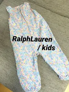 Ralph Lauren 花柄オーバーオール 100cm
