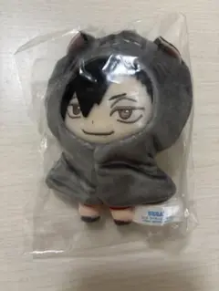 ハイキュー 黒尾鉄朗 ぬいぐるみ 缶バッチ　ラストラッキー賞